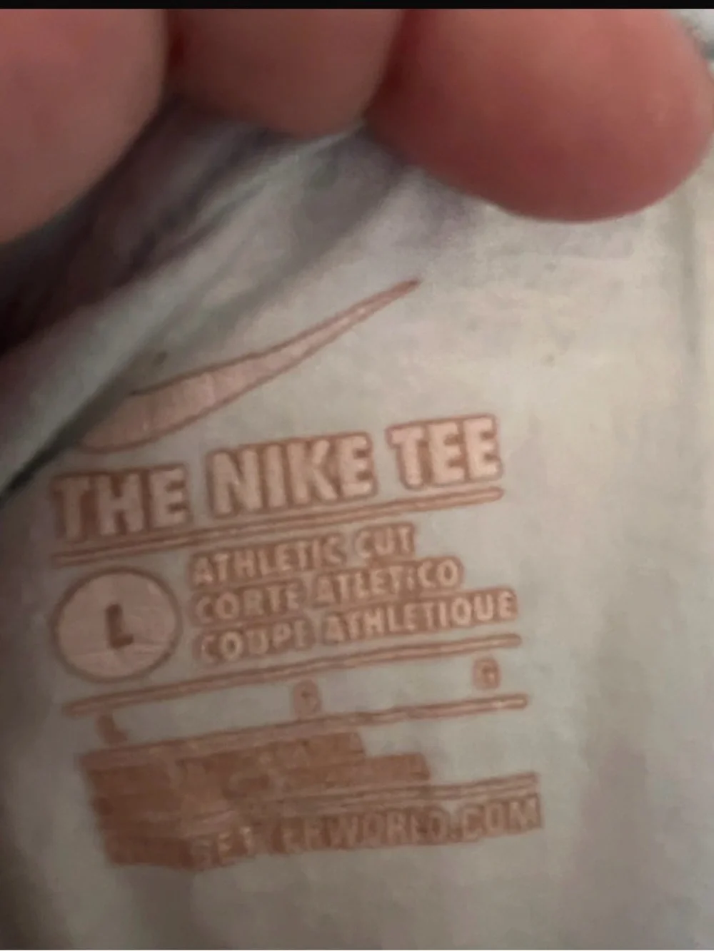 Nike Kids' Light Blue Short-Sleeve Logo Tee